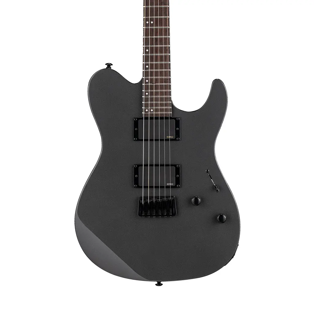 Esp Ltd Th-400 Hardtail Electric Guitar - Charcoal Metallic 1