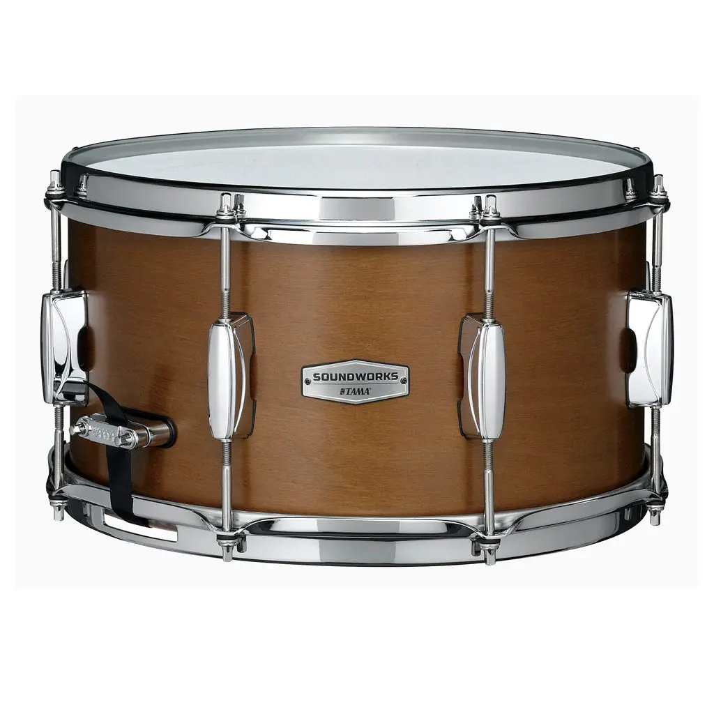 Tama Dkp137 13"X7" Snare Drum - Matte Brown Kapur 1