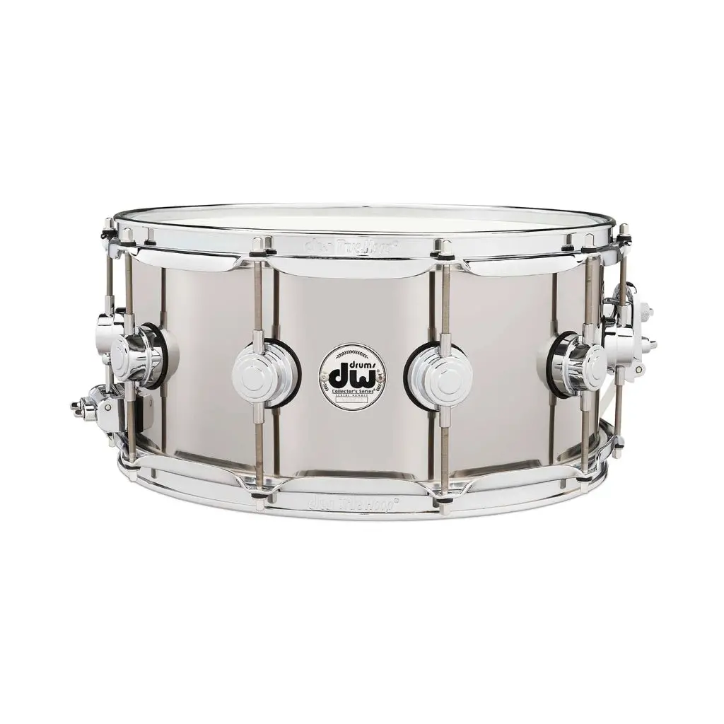 Dw Collector's Series Stainless Steel Snare Drum - 6.5 X 14 Inches 1