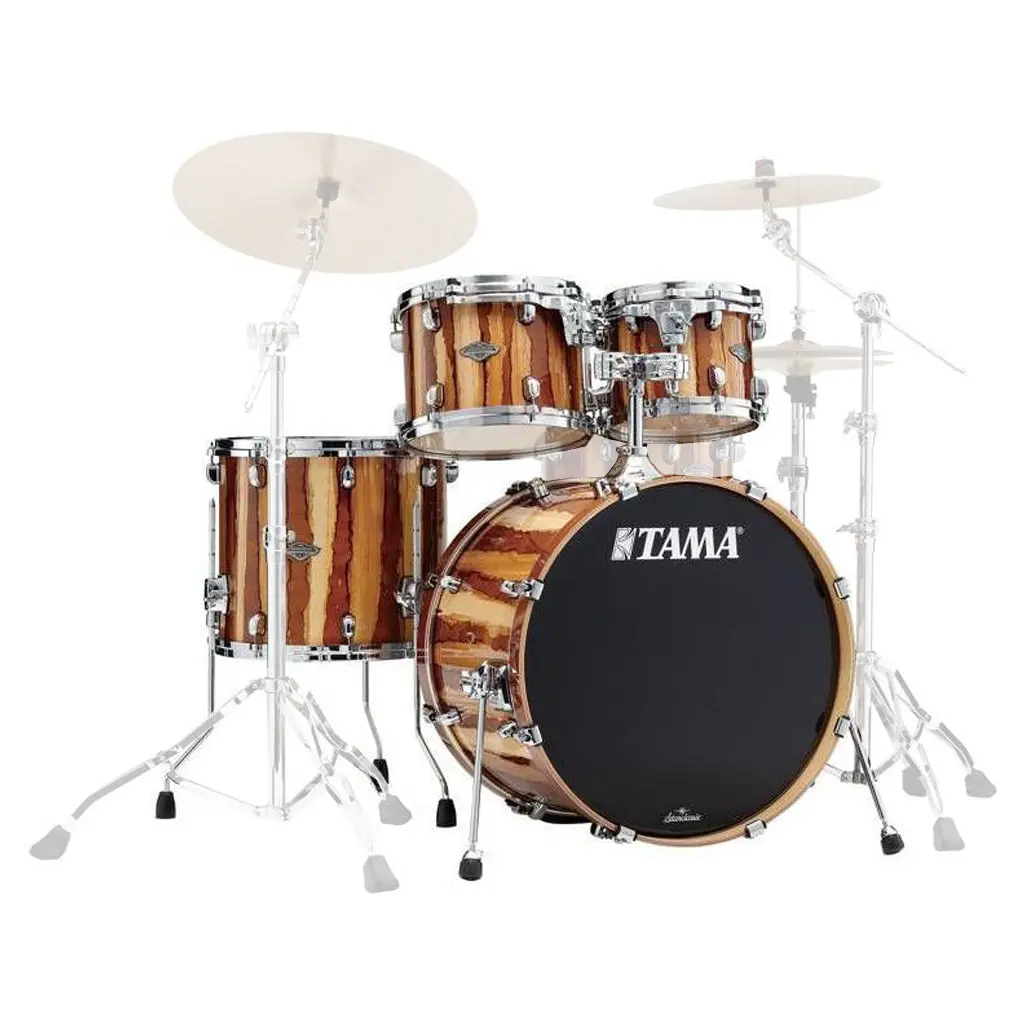 Tama Mbs42s Starclassic Performer 4-Piece Shell Pack With 22" Bass Drum - Caramel Aurora 1