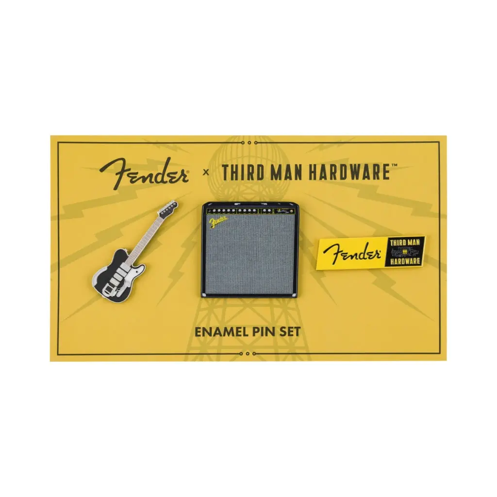 Fender X Third Man Hardware Lapel Pin Set 1