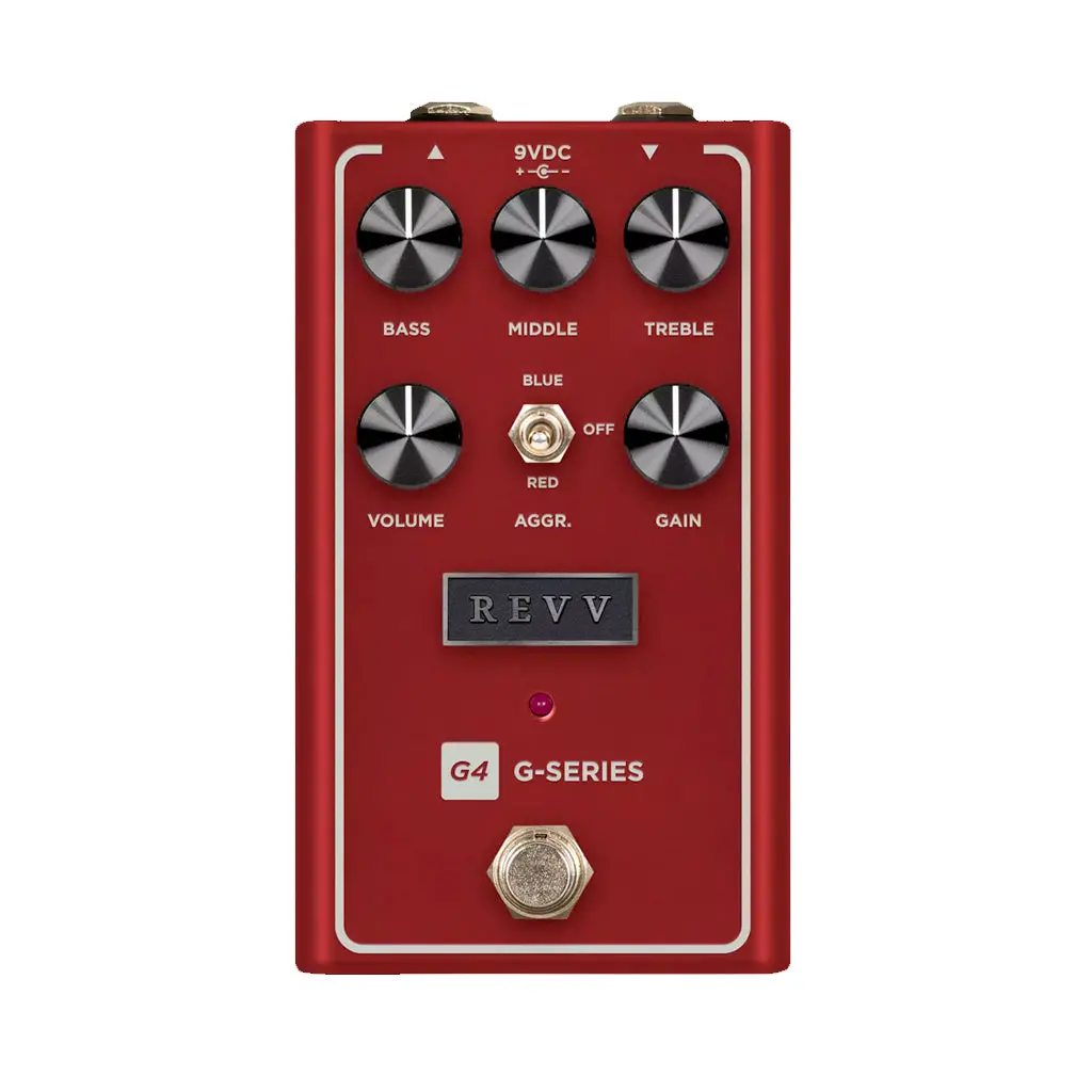 Revv G4 V2 Red Channel Distortion Pedal 1