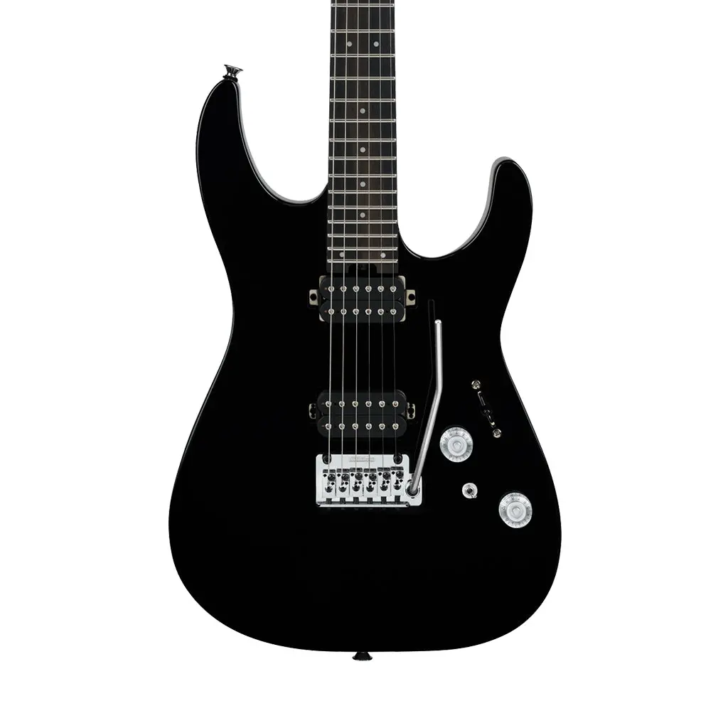 Charvel Pro-Mod Plus Dk24 Hh 2Pt Eb Electric Guitar - Raven Black 1