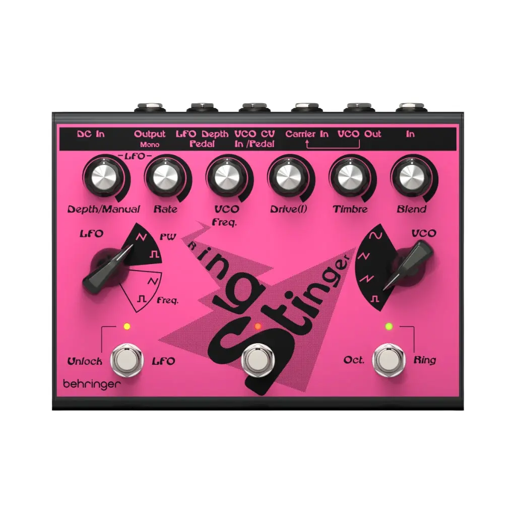 Behringer Ring Stinger Ring Modulator & Fuzz Pedal 1