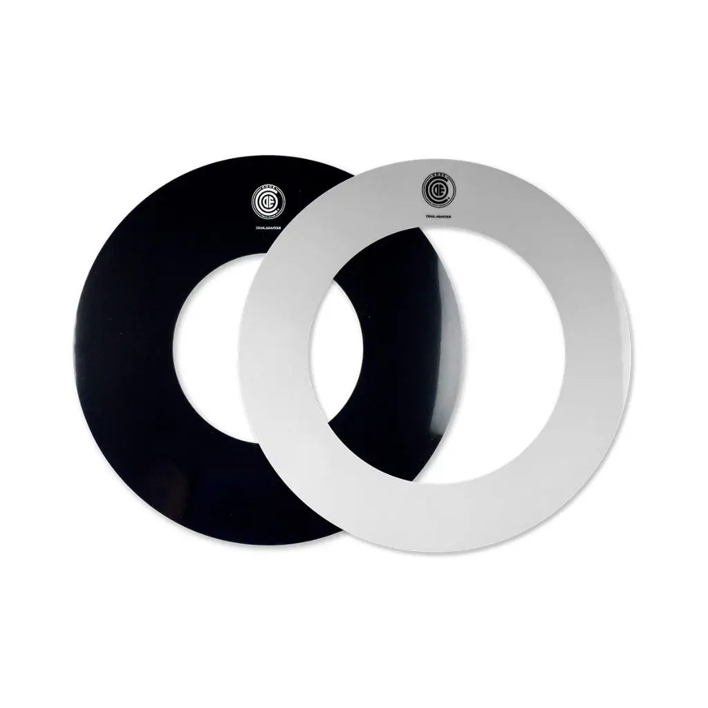 Code Tone Adaptor Rings - 14 Inch, Black And White, 2Pack 1