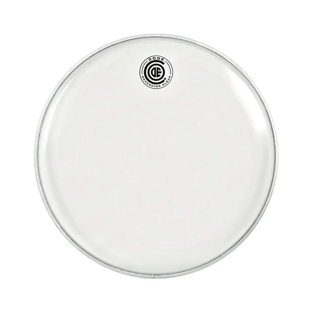 Code Generator Clear 7.5Mil Twin Ply Drumhead - 16 Inches 1