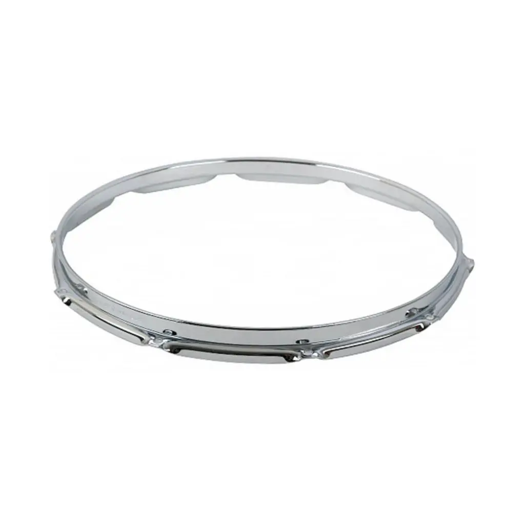 Pearl Super Hoop Ii Die-Cast 10-Lug Snare Drum Hoop - 14-Inch, Chrome, Batter Side 1