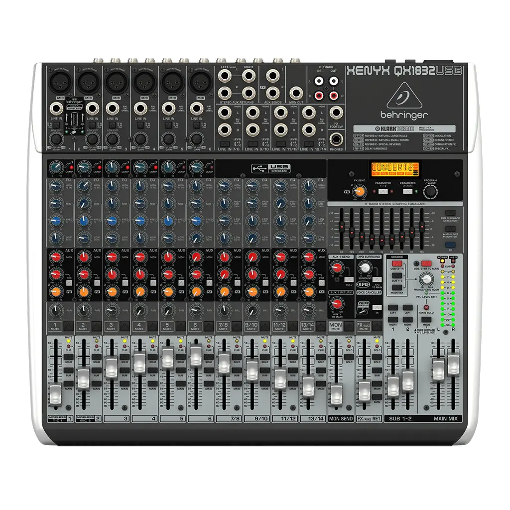 Behringer - Xenyx Qx1832usb Mixer 1