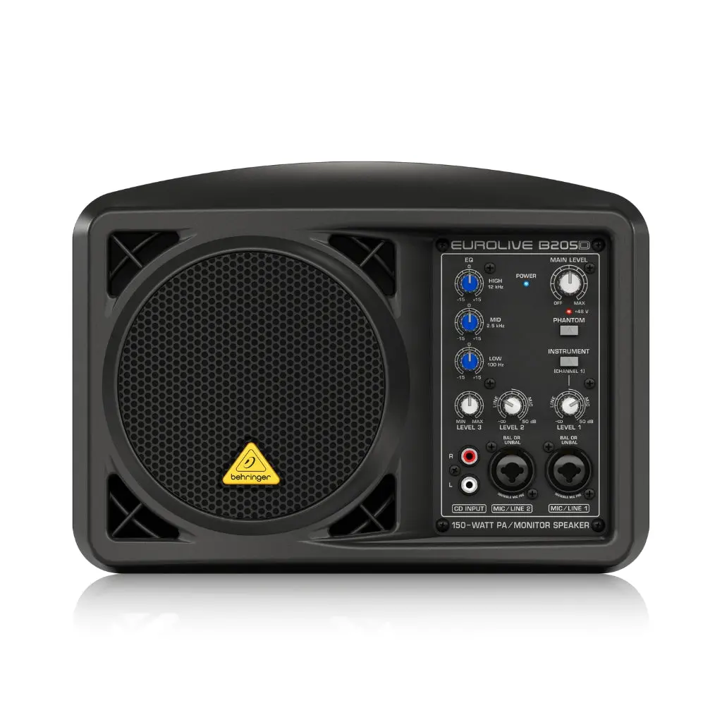 Behringer Eurolive B205d Ultra-Compact 150W Pa/Monitor Speaker 1