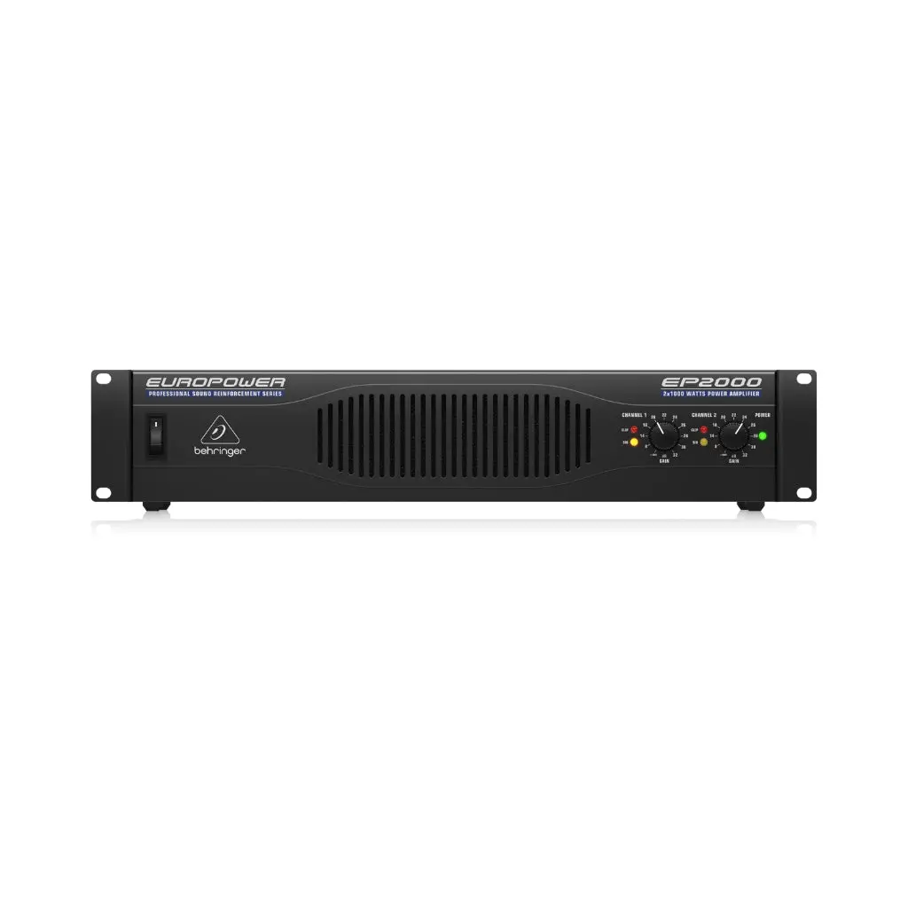 Behringer Europower Ep2000 Professional Stereo Power Amplifier 1