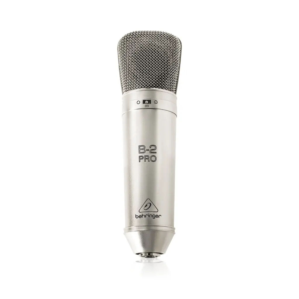 Behringer B-2 Pro Gold-Sputtered Large Dual-Diaphragm Studio Condenser Microphone 1