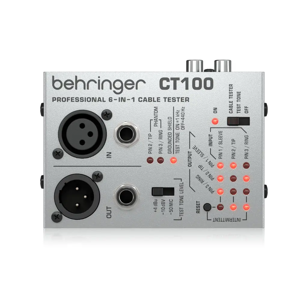 Behringer Ct100 Cable Tester 1