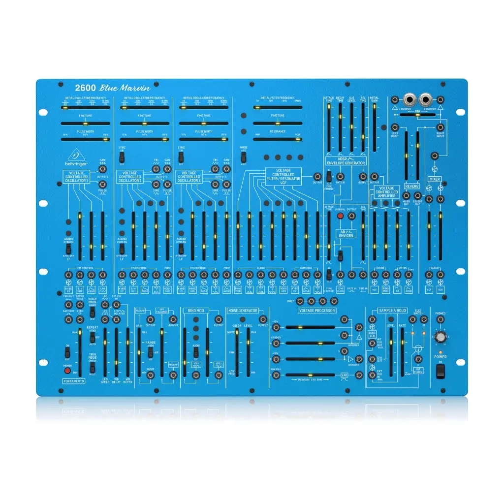Behringer 2600 Blue Marvin Analog Synth 8Ru 1