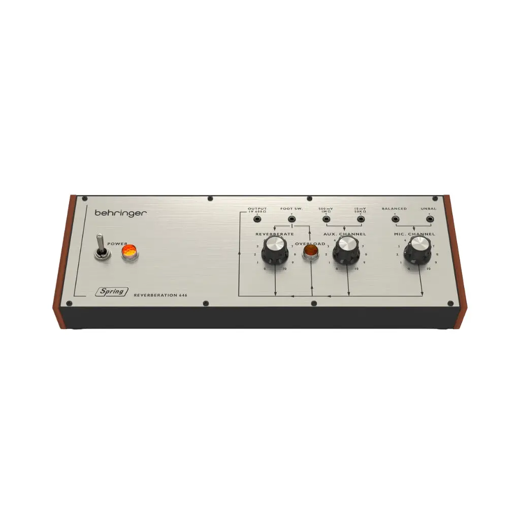 Behringer Spring Reverberation Unit Type 646 1