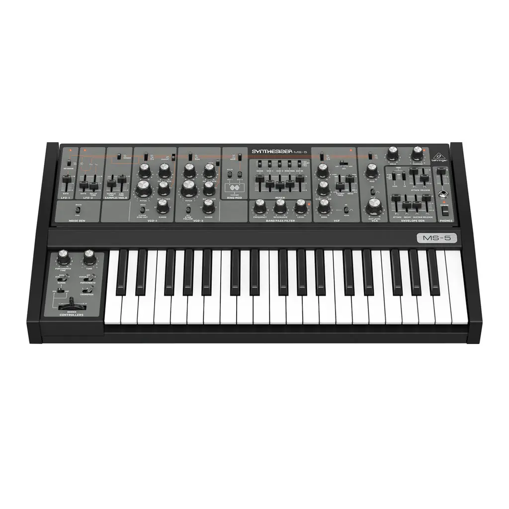 Behringer Ms5 37 Key Analog Synthesizer 2