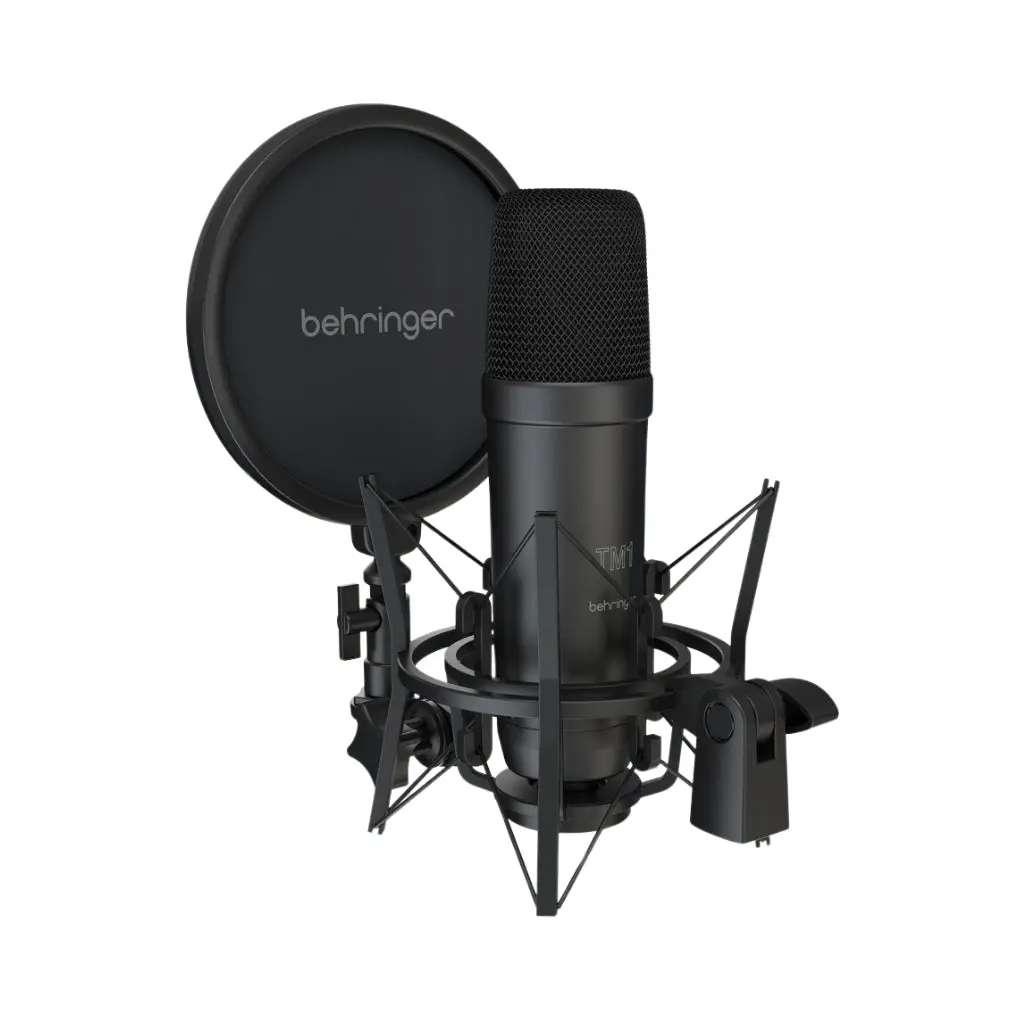 Behringer Tm1 Studio Condensor Mic - Dark Edition Bundle 1