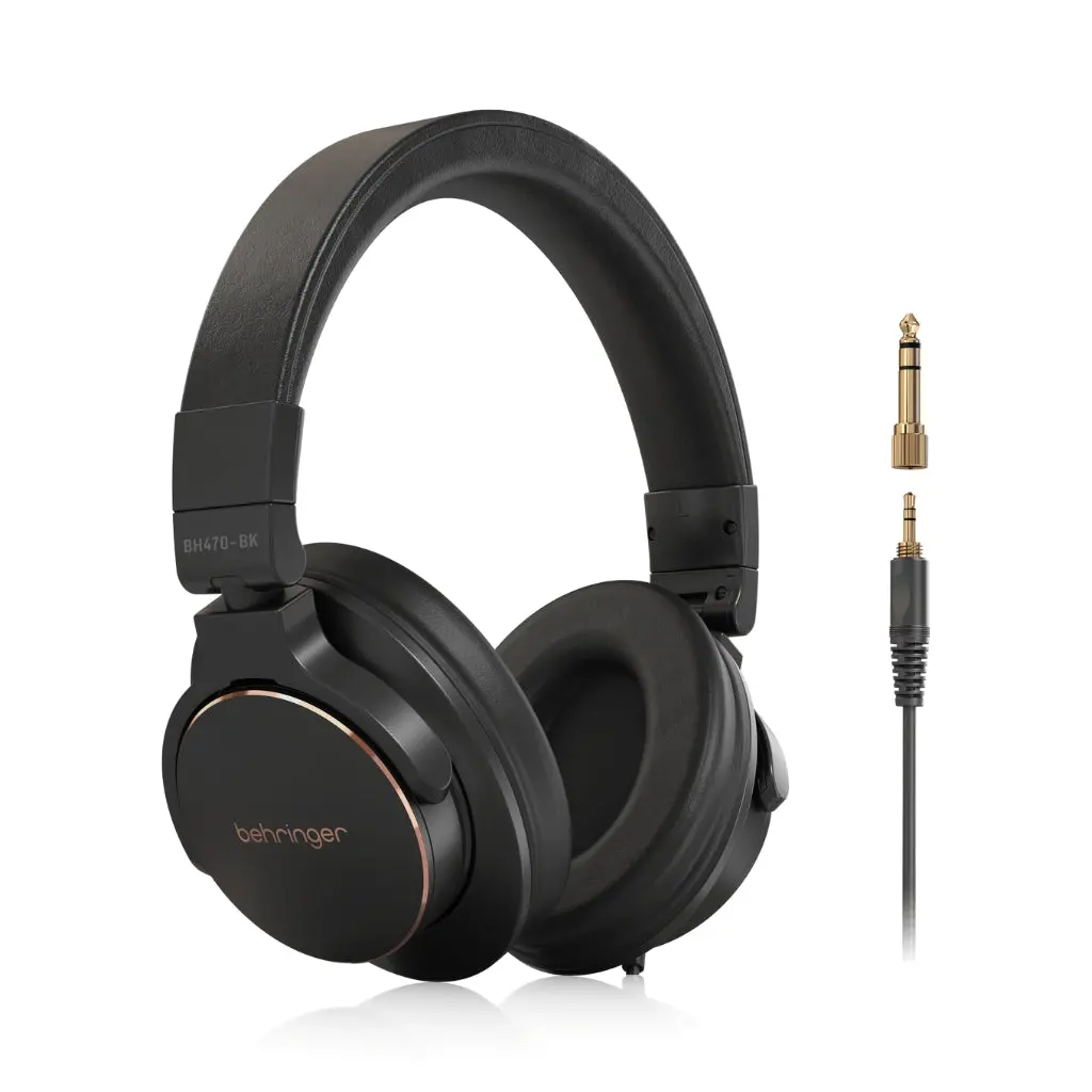 Behringer Bh470-Bk Studio Monitoring Headphones 1
