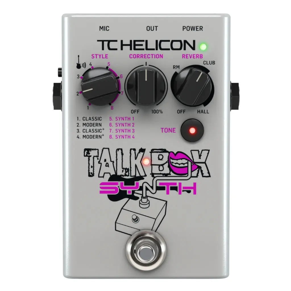 Tc Helicon Talkbox Synth Pedal 1