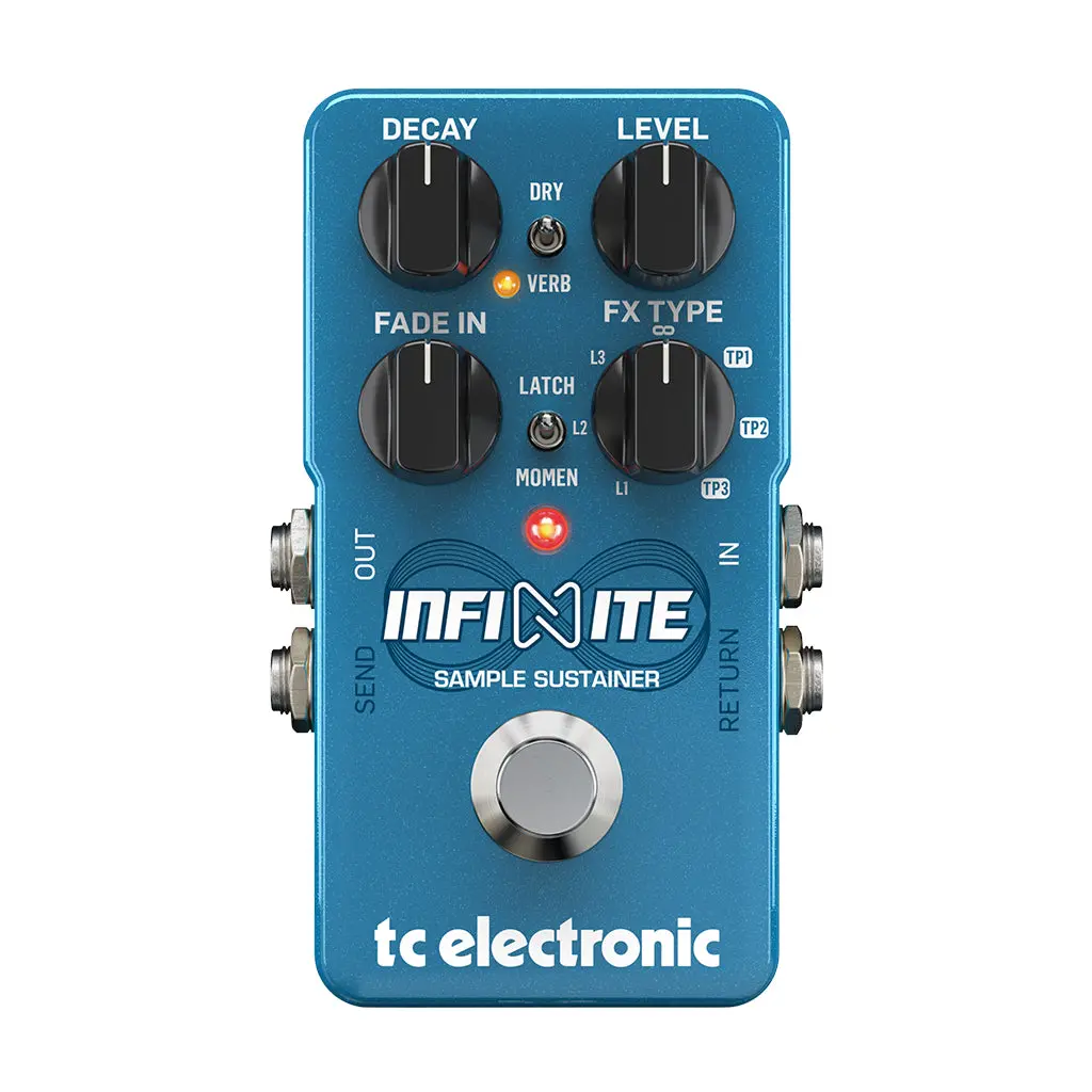 Tc Electronic Infinite Sample Sustainer Pedal 1