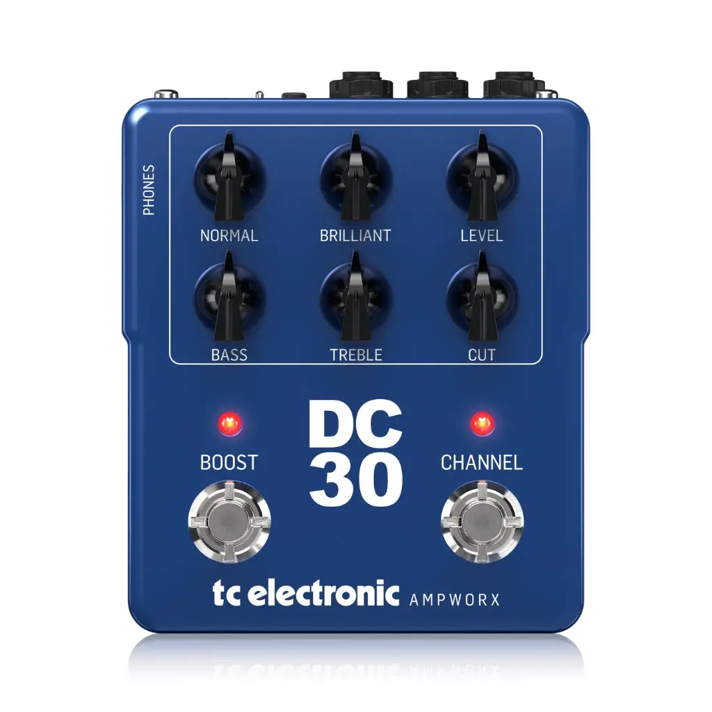 Tc Electronic Dc30 Dual-Channel Guitar Preamp Pedal 1