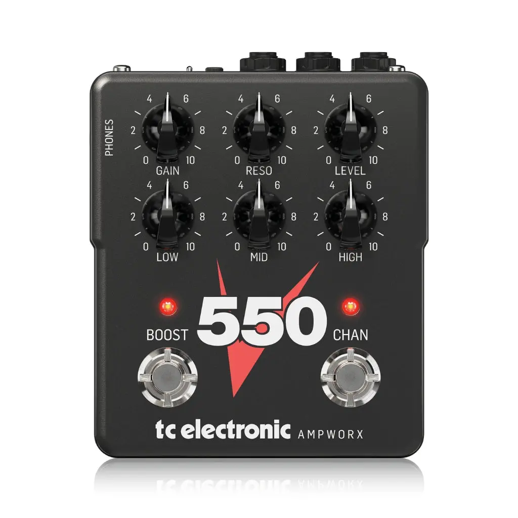 Tc Electronic V550 Dual Channel Guitar Preamp Pedal 1