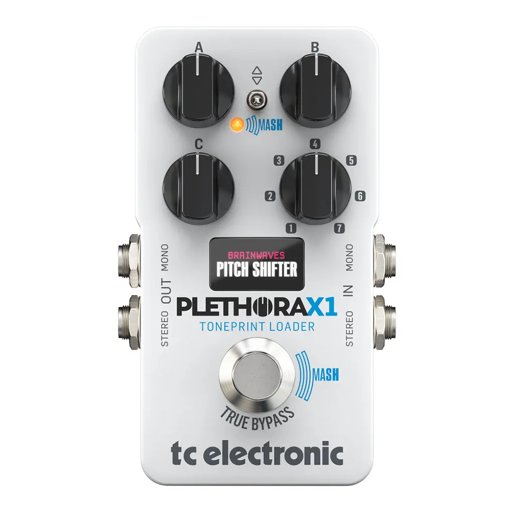 Tc Electronic Plethora X1 Toneprint Loader Pedal 1