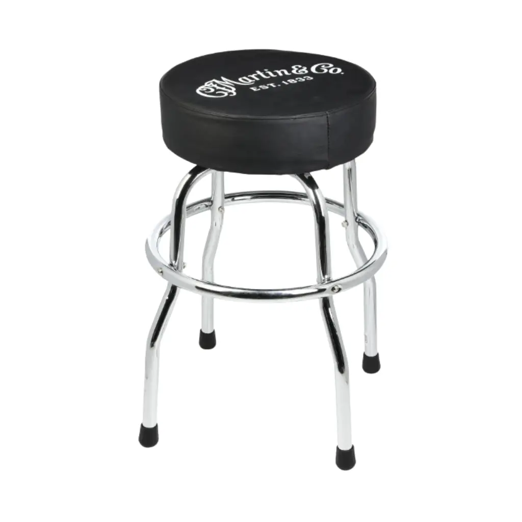 Martin Cfm Logo Barstool - Chrome 1