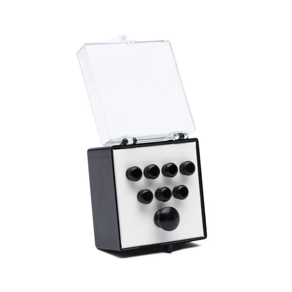 Martin Ebony Bridge Pins - 8 Pack 1
