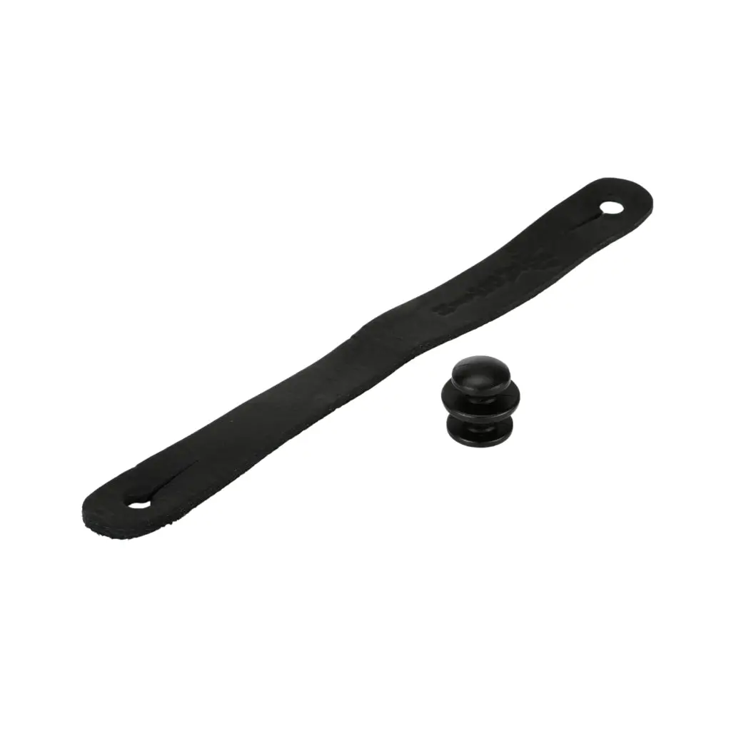 Martin Headstock Tie Strap Button Black 2