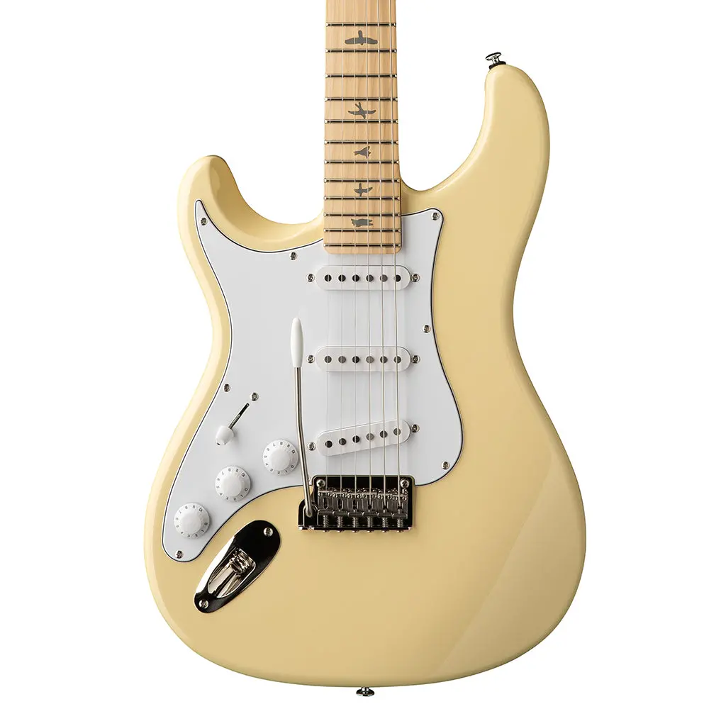 Prs Se Silver Sky Maple Fretboard Left Handed - Moon White 1