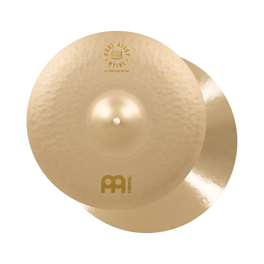 Meinl Cymbals Benny Greb Signature Pure Alloy Quick Sand Hi-Hats - 14 Inch 1