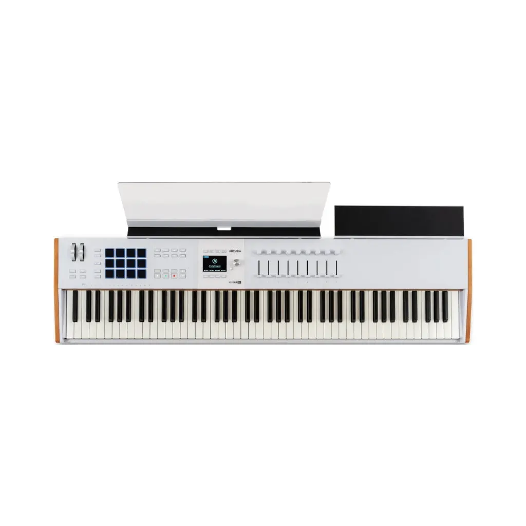 Arturia Keylab 88 Mk3 88-Key Weighted Hammer-Action Keyboard Controller - White 1