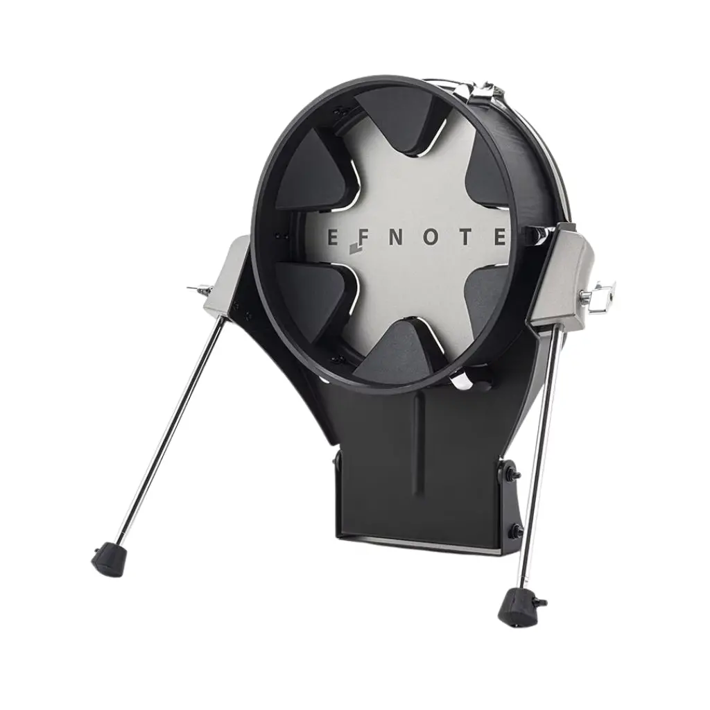 Efnote Efd-K12p Electronic Bass Drum Pad - 12 Inch, Black Oak-Ish 1
