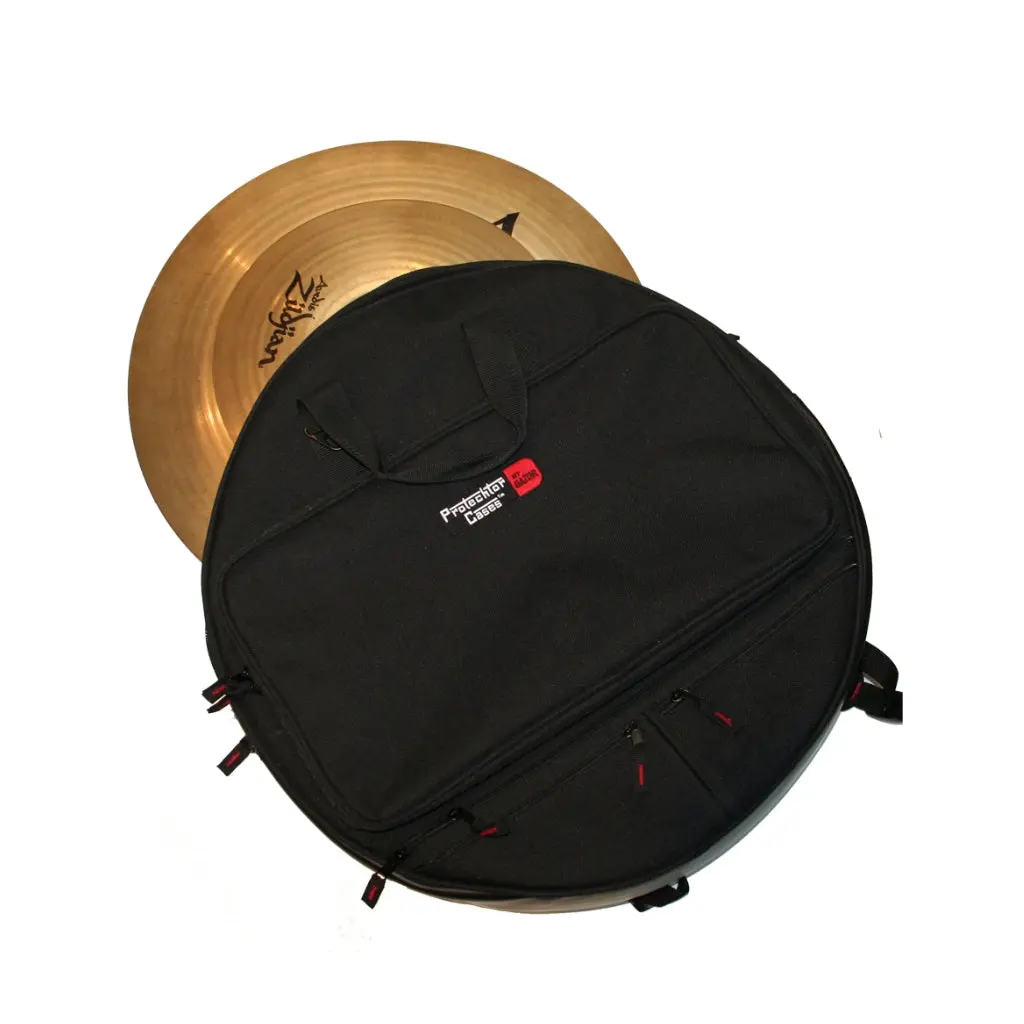 Gator Gp-Cymbak-22 Heavy Duty Cymbal Padded Backpack 1