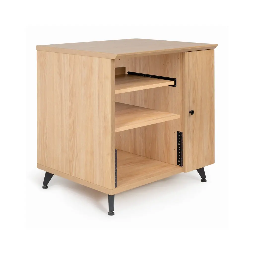 Gator Frameworks Gfw-Elitesidecar-Mpl Elite Studio Sidecar Rack W/Shelf Maple 1