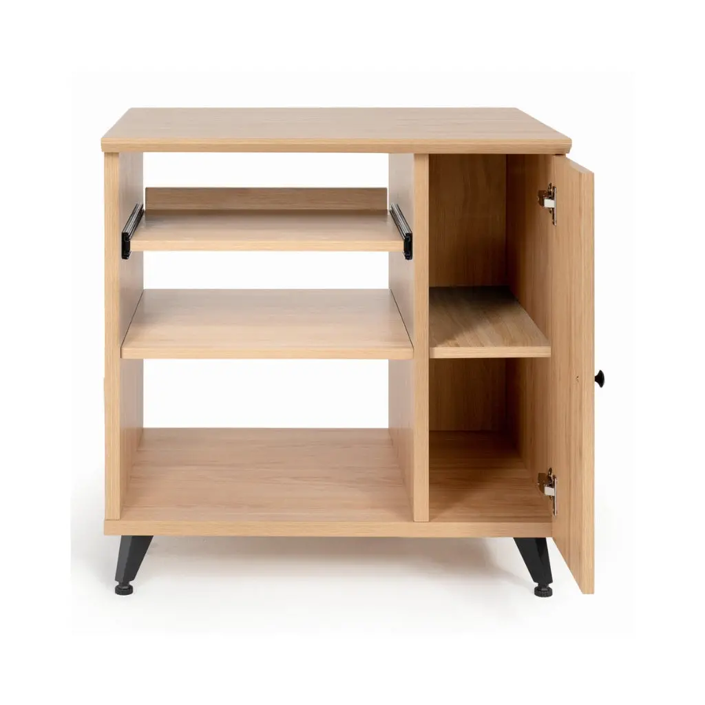 Gator Frameworks Gfw-Elitesidecar-Mpl Elite Studio Sidecar Rack W/Shelf Maple 2