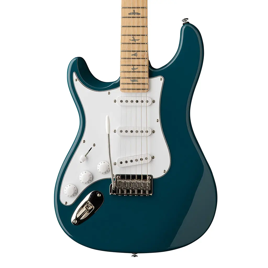 Prs Se Silver Sky Maple Fretboard Left Handed - Nylon Blue 1