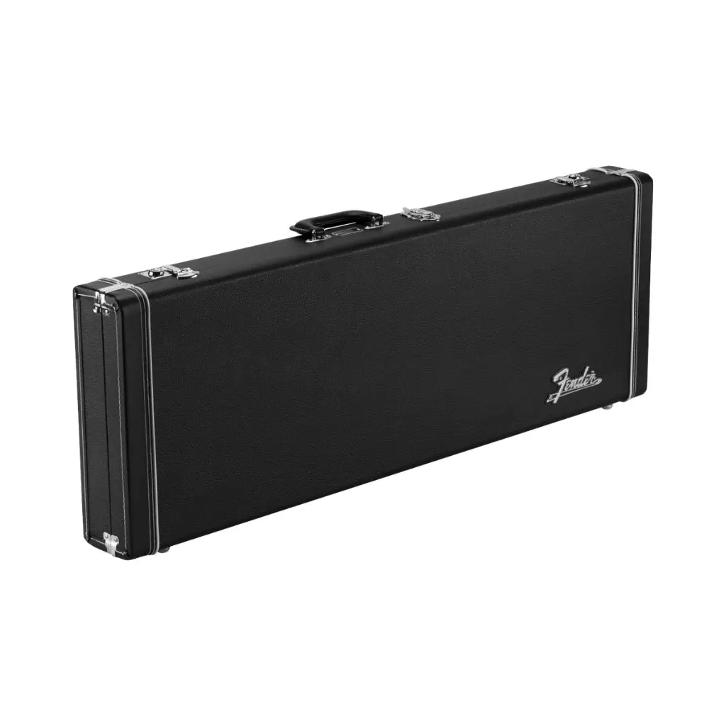 Fender Classic Series Wood Case For Strat/Tele - Black 1