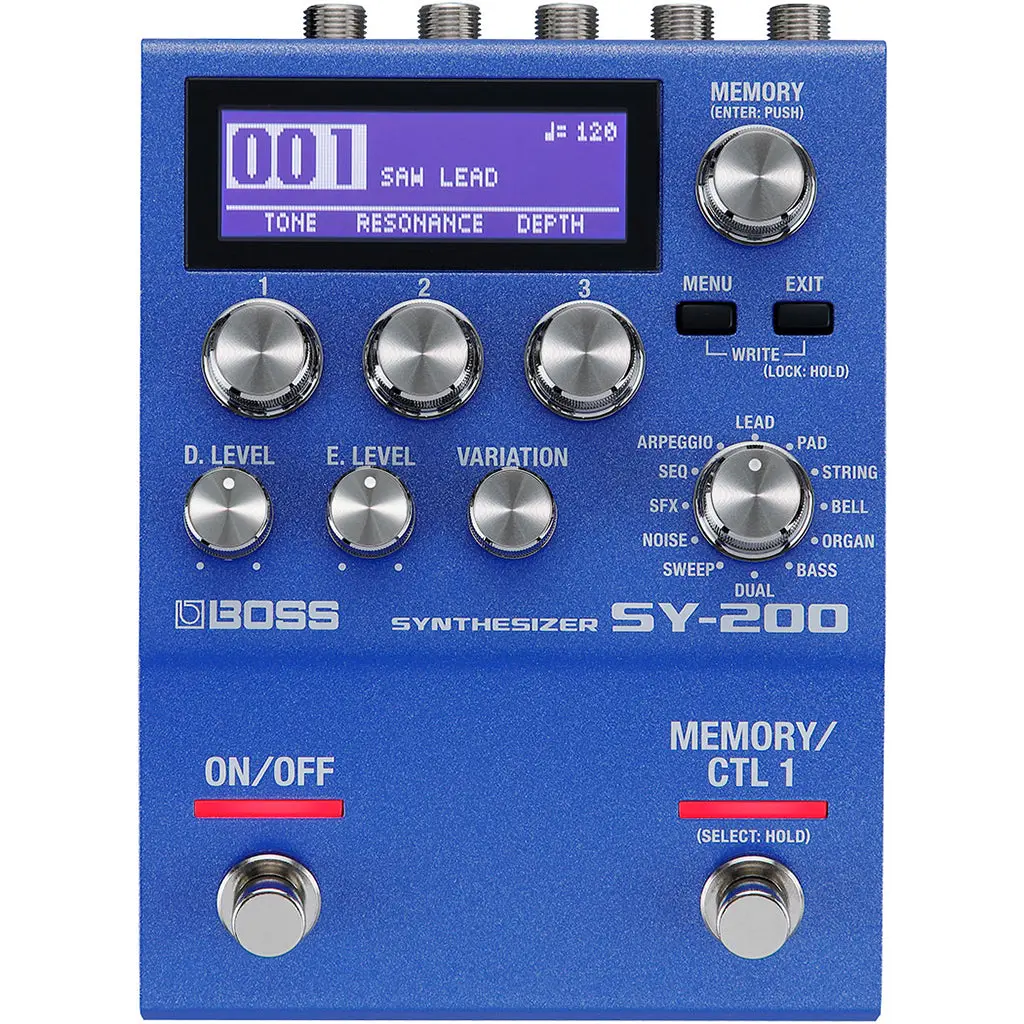 Boss - Sy-200 Synthesiser Pedal 1