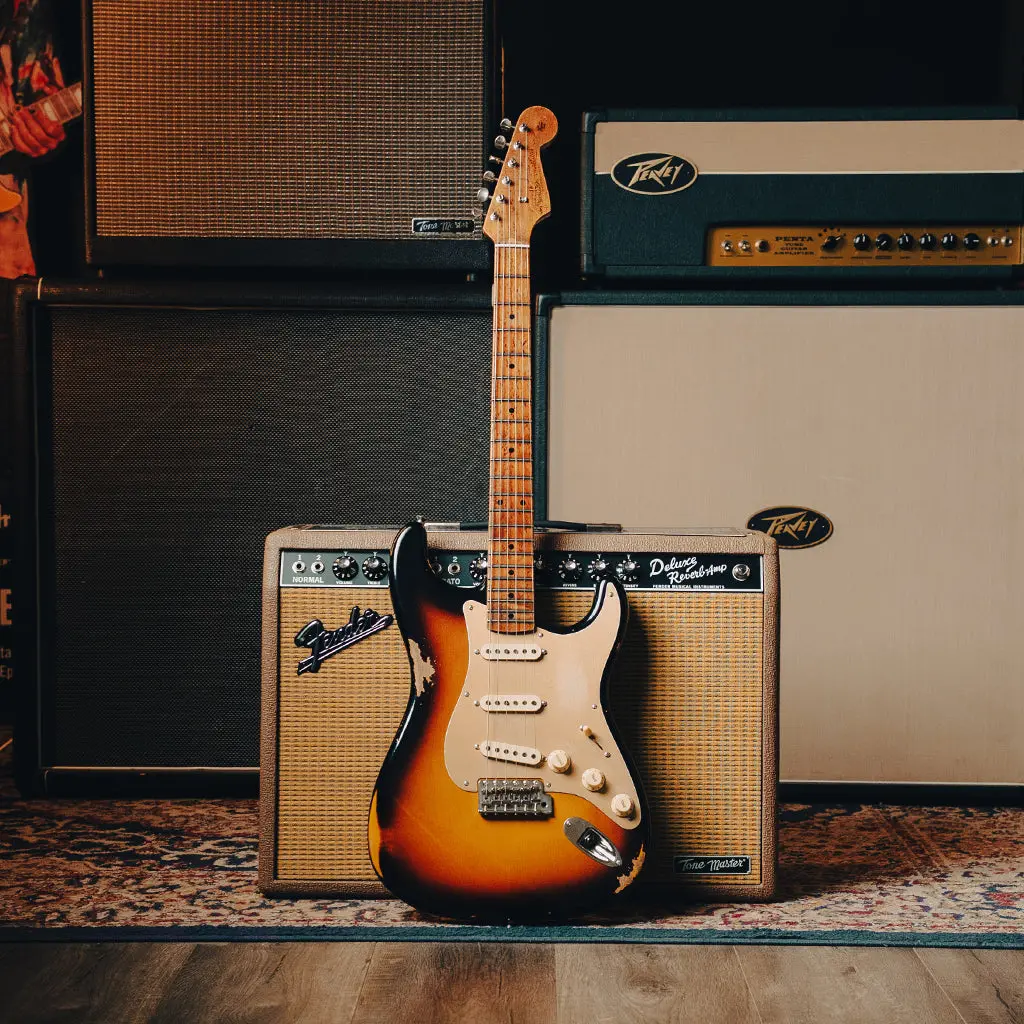 Fender Custom Shop 1956 Stratocaster Closet Classic Electric Guitar - 2-Tone Sunburst 1