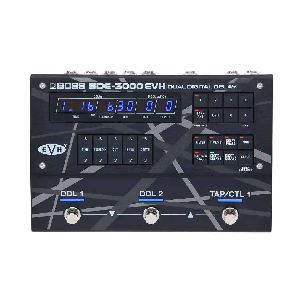 Boss Sde-3000Evh Dual Digital Delay Evh Edition 1