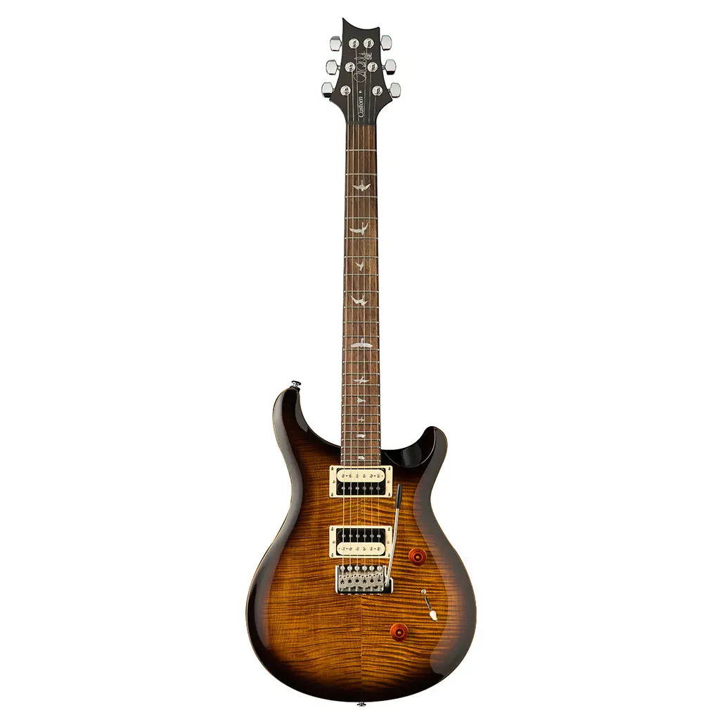 Prs Se Custom 24 - Black Gold Burst 2