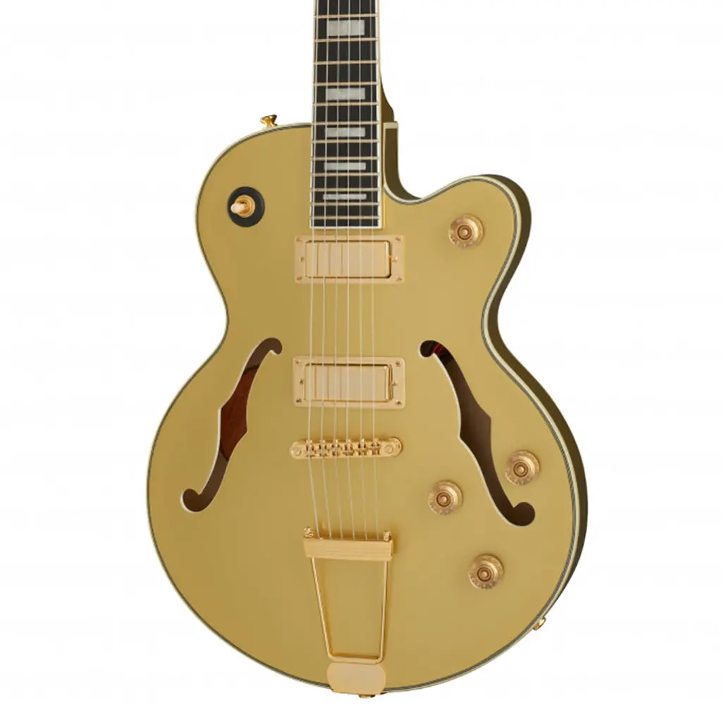 Epiphone Uptown Kat Es - Topaz Gold Metallic 1