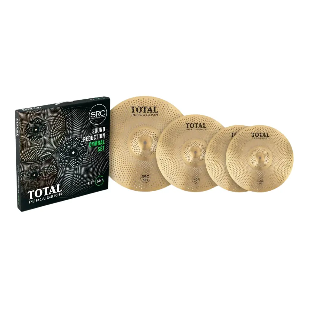 Total Percussion 14/16/20 Src Box Set - Matte Gold 1