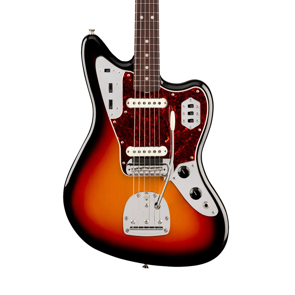 Fender Vintera Iii Mid 60S Jaguar Rosewood Electric Guitar - 3-Color Sunburst 1
