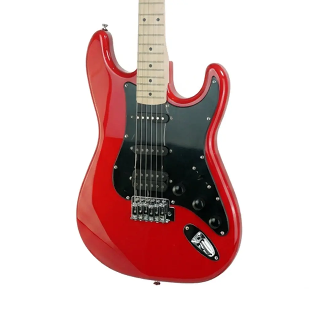 Kramer Focus Vt-211S Electric Guitar - Red W/Black Guard 1