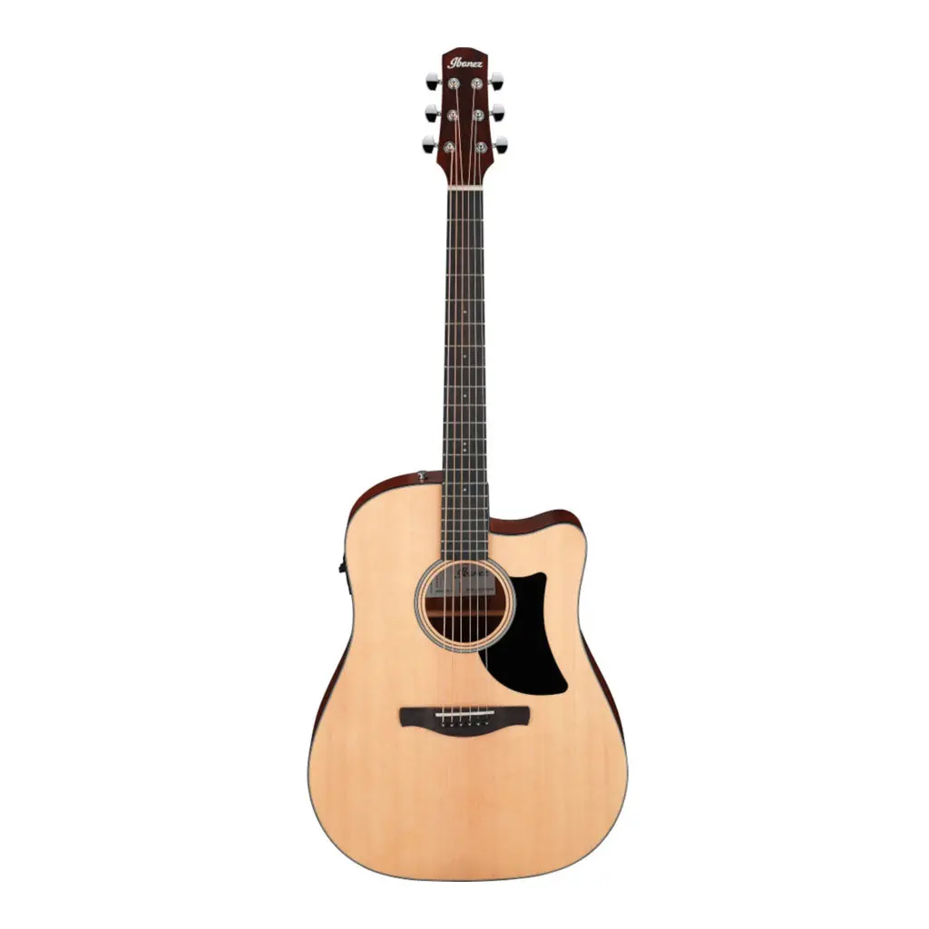 Ibanez Aad50ce Acoustic-Electric Guitar - Natural Low Gloss 2