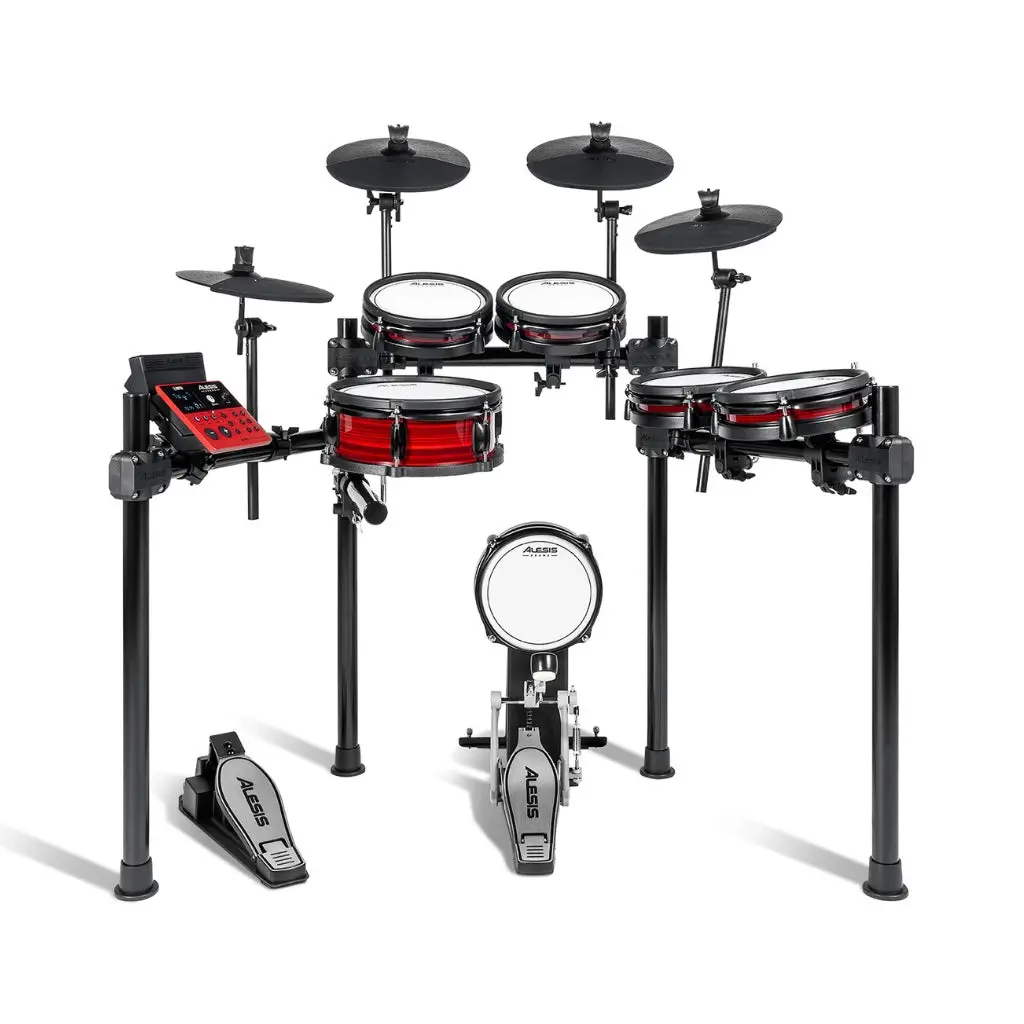 Alesis Nitro Pro Xl 10-Piece Expanded Electronic Drum Kit 1