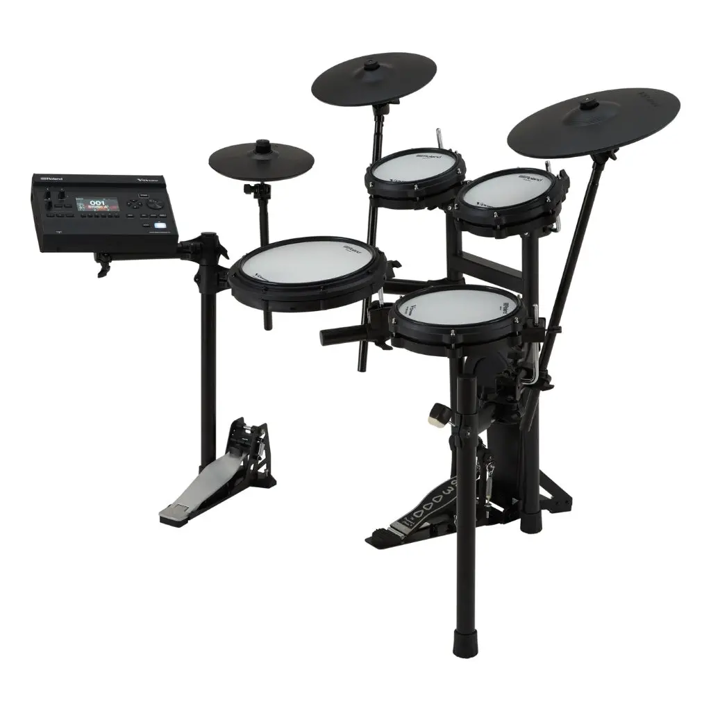 Roland Td-313 V-Drums 3 Series Kit + Bonus Dw Dwcp2002a Double Bass Pedal 2
