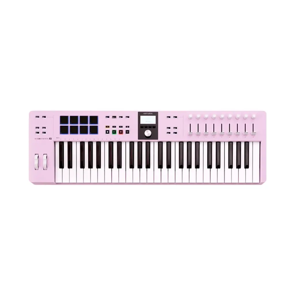 Arturia Keylab Essential Mk3 49-Key Keyboard Controller - Rose Quartz 1
